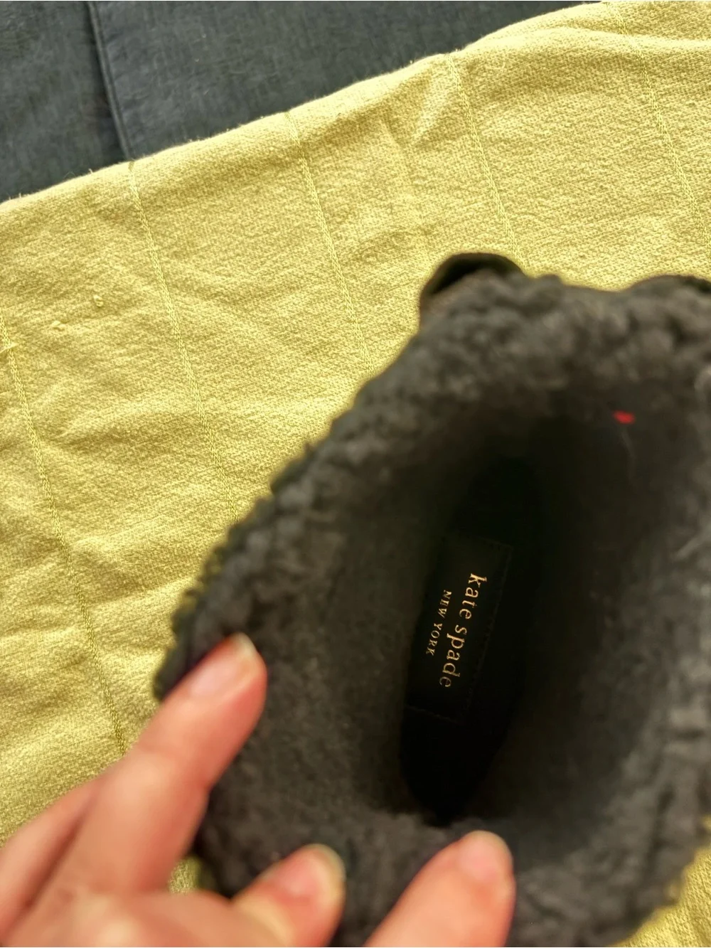 Kate Spade NWB Wonderland Black Boots
